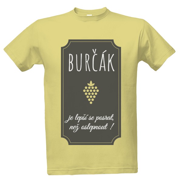 Tričko s potiskem burčák