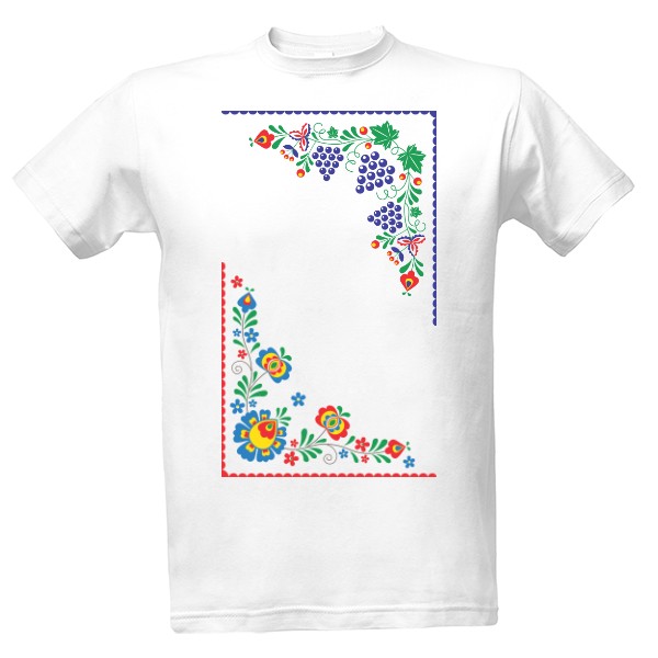 Tričko s potiskem folklór