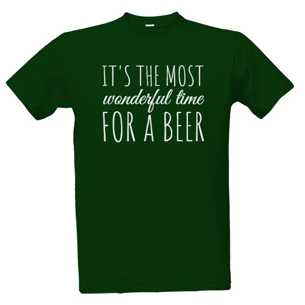 it\'s the most wonderful time for a beer