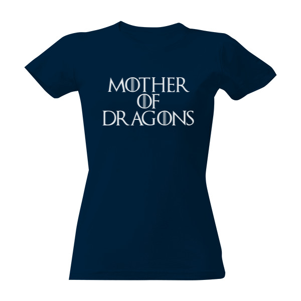 Tričko s potiskem mother of dragons