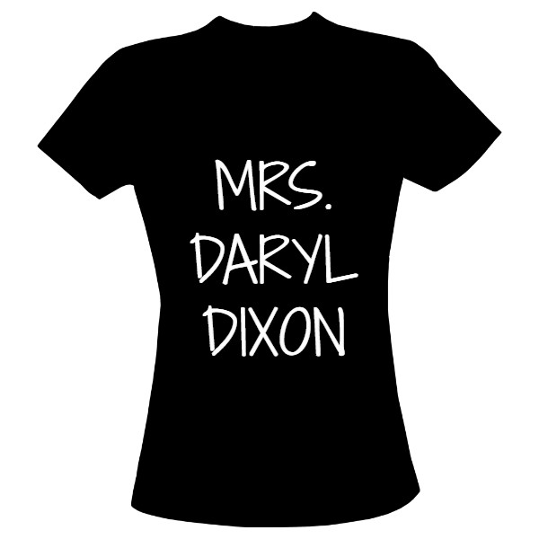 Tričko s potiskem mrs. daryl dixon