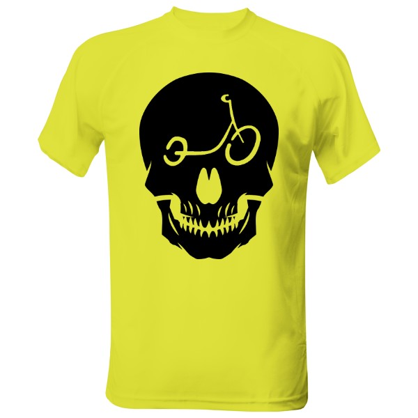 Pánské funkční tričko s potiskem stylový koloběžkař - funkční