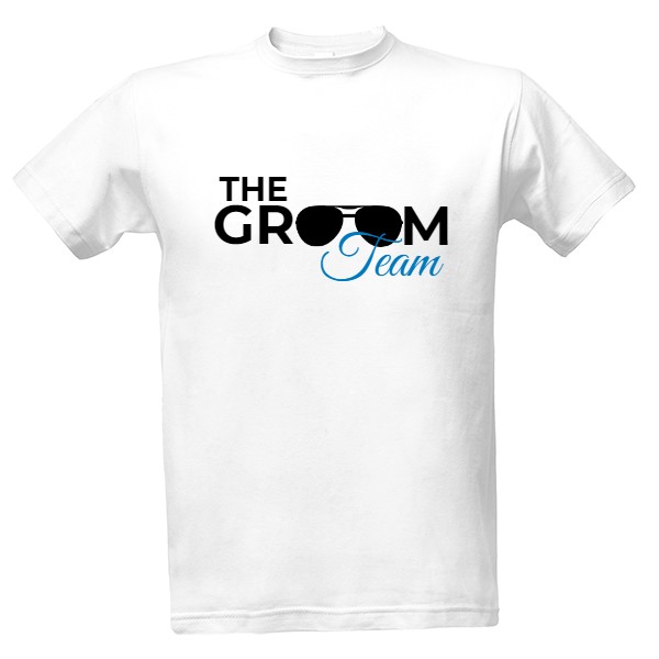 Tričko s potiskem the groom team
