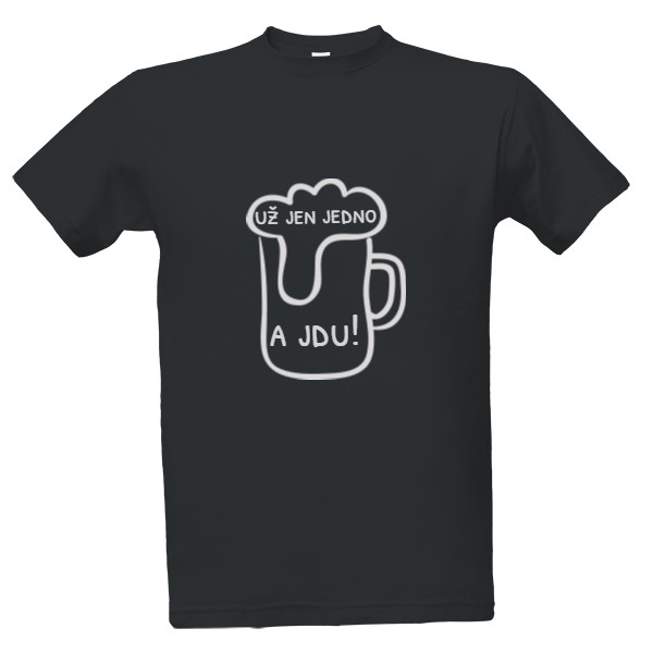 Tričko s potiskem už jen jedno a jdu